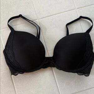 Victoria's Secret Dream Angels push up Black Lace Bra